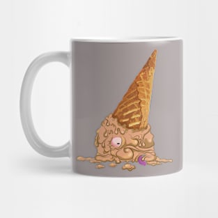 Falling ice cream character Mug